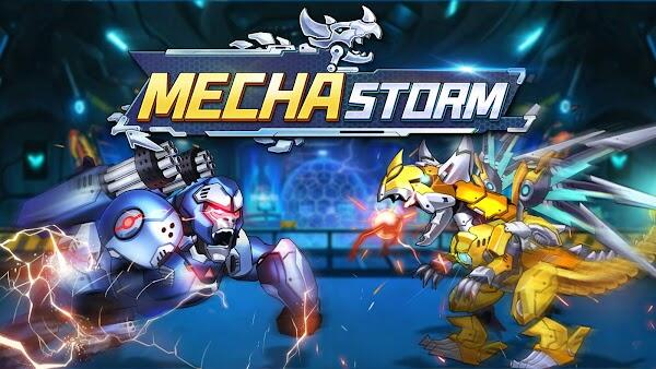 mecha storm robot battle game mod apk
